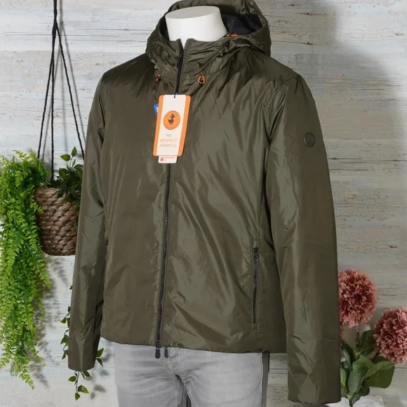 SAVE THE DUCK MEGAX GREEN JACKET